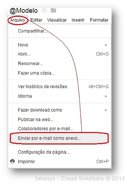   Convertendo documentos criados no Editor de Texto do Google Docs em mensagens que podem ser enviadas pelo Gmail sem que se necessite sair do Google Apps.