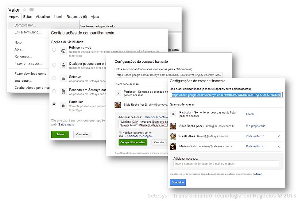 O que mudou na nova interface dos Formulários do  Google Forms