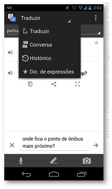Google Tradutor do Android